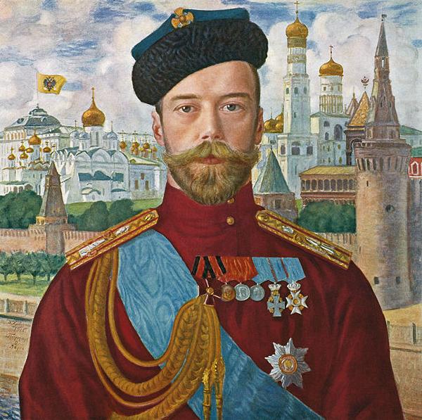 Tsar Nicholas II, Boris Kustodiev